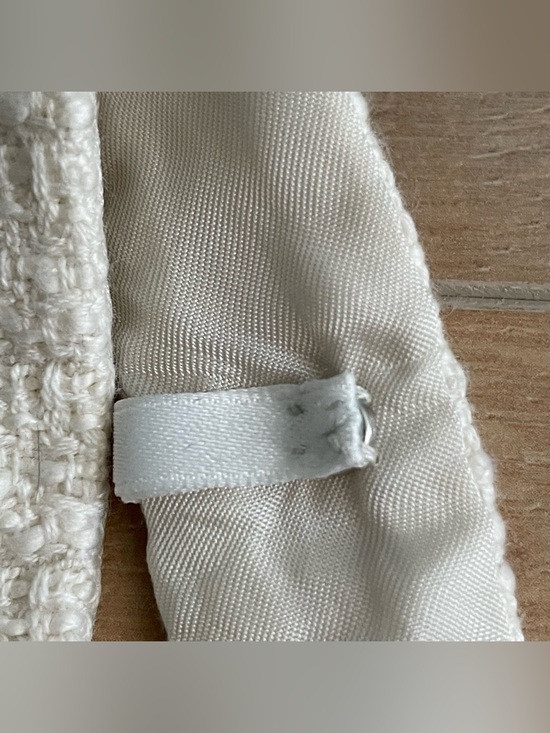 ARITZIA BABATON Ivory Tone on Tone Tweed Bustier Top - Picture 3 of 8